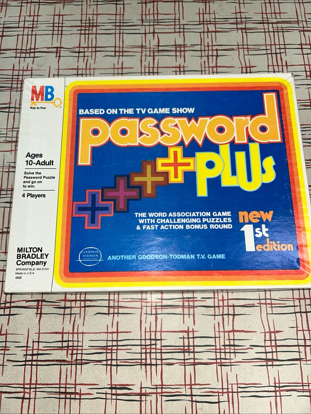 Milton Bradley, Rare, 1978, Password Plus New 1st Edition Game *Complete*